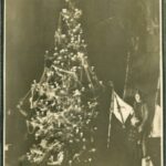 Dicembre 1922 San Canziano Festa dell’albero presente anche la bandiera sociale